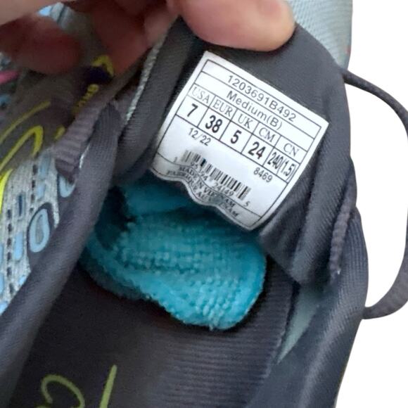 Brooks Glycerin 20 Womens 7 B Blue Running Shoes Cushion Neutral EU 38 Sneakers - Picture 10 of 11